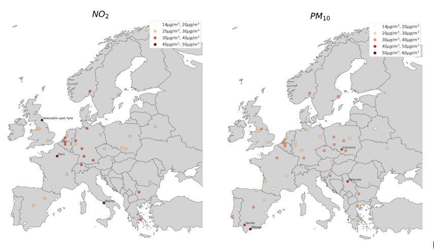 Air pollution levels crank up in March 2022 across European cities, reveals Airly insights