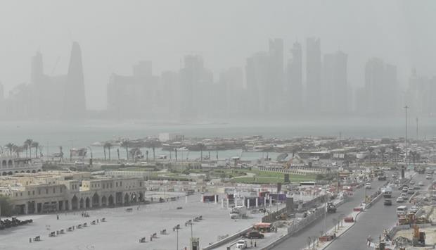 Winds, Dust And Poor Visibility On Monday: Met