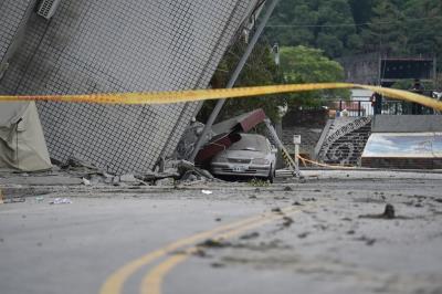 6.2-Magnitude Quake Hits Waters Off Taiwan 