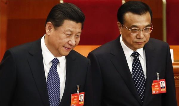 Xi And Li Speaking From Different Scripts In China