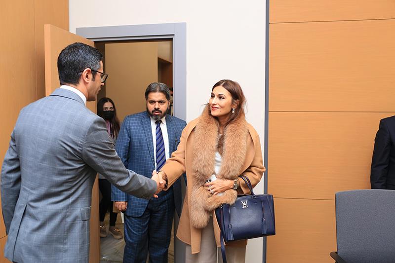 BOL Group Delegation Led By Its Chairperson Ms. Ayesha Shaikh Meets Azerbaijan's Minister For High Tech In Baku