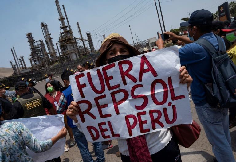 Peru sues Spain's Repsol for $4.5 bn over oil spill 