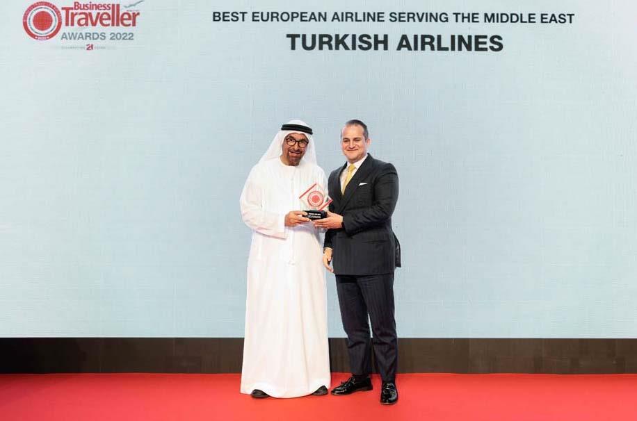 Turkish Airlines Wins Award For Best European Airline Serving The Middle East