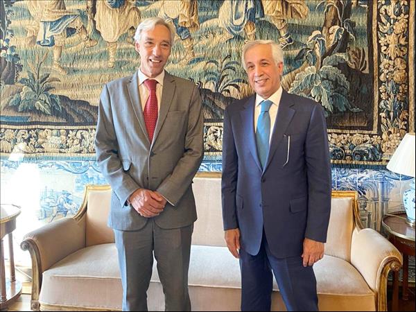 Minister Of State For Foreign Affairs Meets Portugal Foreign Minister