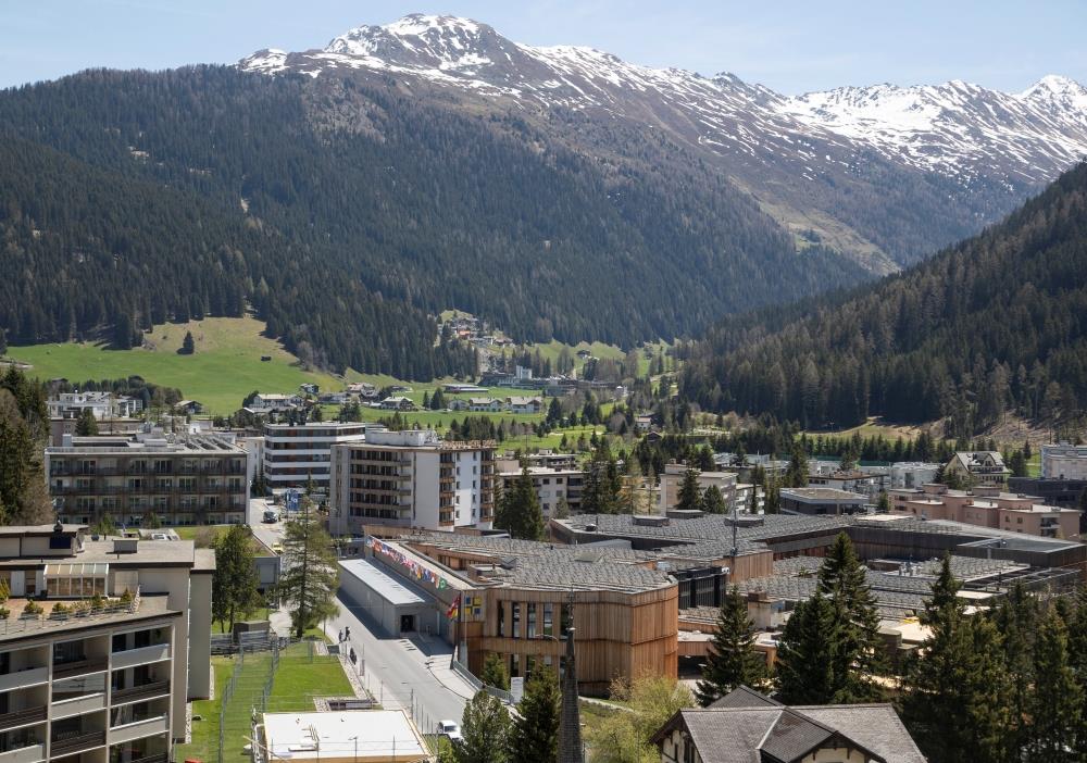 Snowless Davos Readies New Face For World Economic Forum Meeting