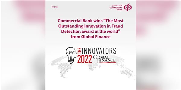 Commercial Bank Wins Most Outstanding Innovation In Fraud Detection Award