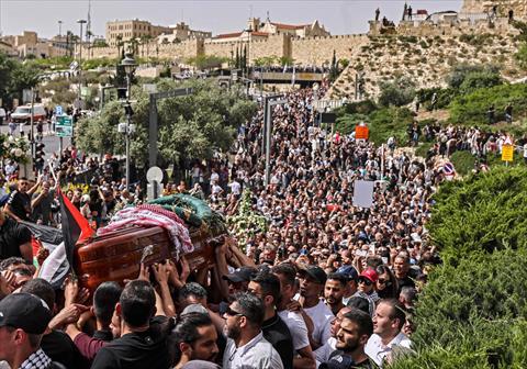 Jerusalem Archbishop Condemns Israeli Forces Raid At Journalist's Funeral