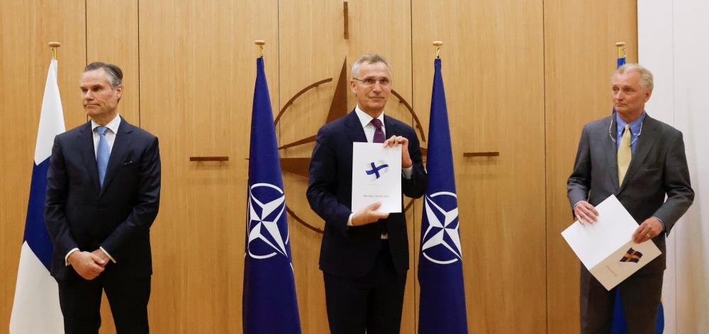 Finland, Sweden Submit Application To Join NATO