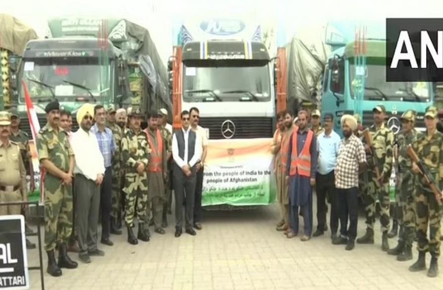 India Sends 2,000 MT Wheat To Afghanistan Via Attari-Wagah Border