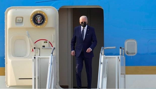 Biden Arrives In South Korea For Talks With President Yoon