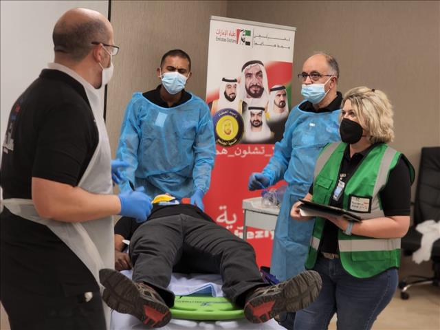 اعتماد أبوظبي مركزاً دولياً للتدريب في الإصابات المتقدمة' 