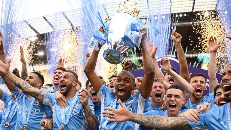 Man City Won The Primer League For The Fourth Time In Five Years