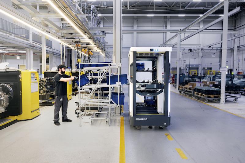 Commercial Vehicle Maker MAN Selects Magazino Robot For Warehouse Work