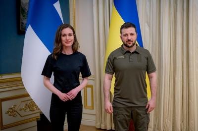 Zelensky, Finnish PM Discuss Ukraine's European Integration, Post-War Recovery   Zelensky, Finnish PM Discuss Ukraine's European Integration, Post-War Recovery