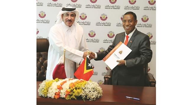 Qatar, East Timor Sign Accord On Air Services