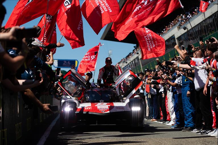 Toyota Celebrates Historic Fifth Successive 24 Hours Of Le Mans Victory