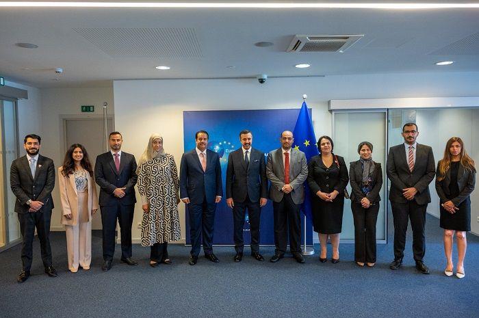 عقد الاجتماع الأول لكبار المسؤولين بين وزارة الخارجية وهيئة العمل الخارجي بالاتحاد الأوروبي في بروكسل