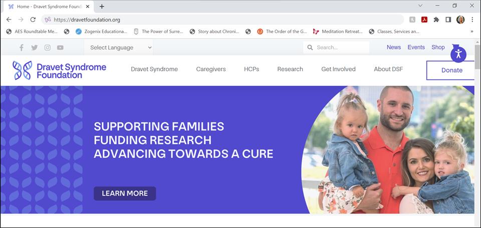 Dravet Syndrome Foundation Launches New Website