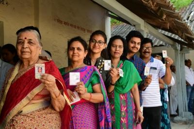 Voting Underway For Atmakur Bypoll In Andhra 