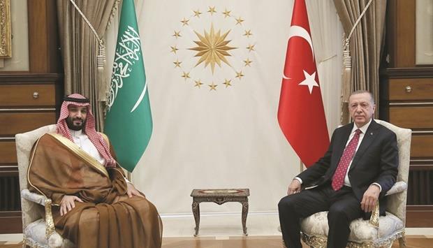 Saudi Crown Prince, Erdogan Seek Full Ties