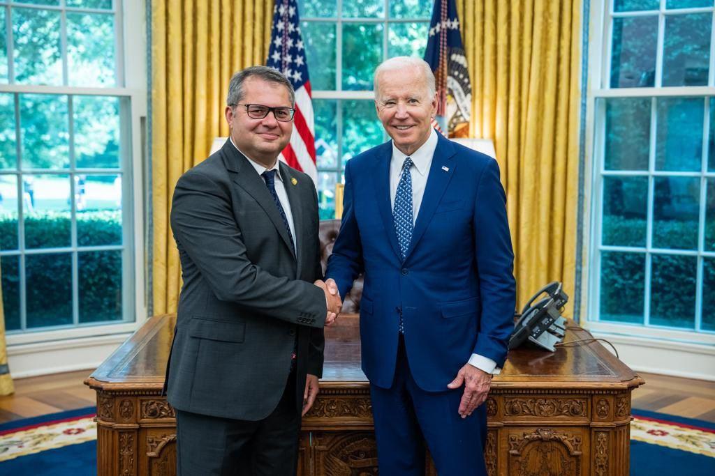 Azerbaijani Ambassador To US Meets With Joe Biden (PHOTO)
