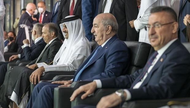 Amir Attends Mediterranean Games Oran 2022 Opening Ceremony