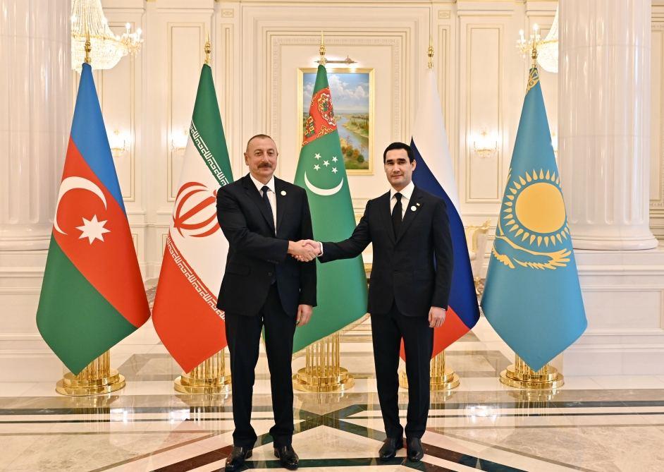 President Ilham Aliyev Meets With President Of Turkmenistan Serdar Berdimuhamedov In Ashgabat (PHOTO)