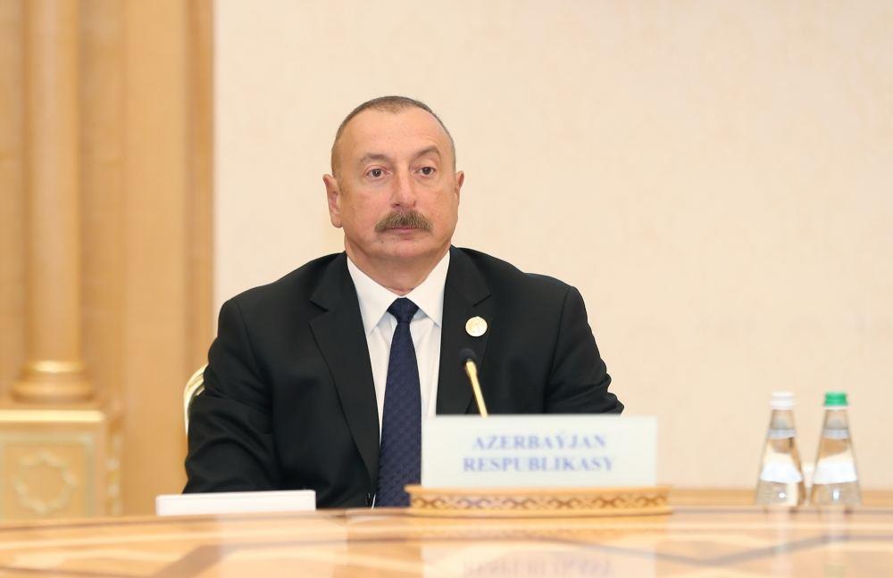Azerbaijan Attaches Great Importance To Interaction Between Our Countries In Caspian Sea - President Ilham Aliyev