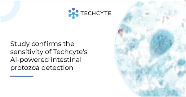 Study Confirms The Sensitivity Of Techcyte's AI Solution For Intestinal Protozoa Detection