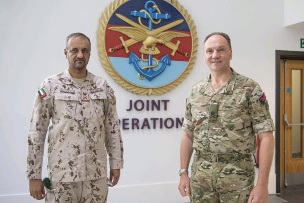 UAE Commander Of Joint Operations Meets His UK Counterpart