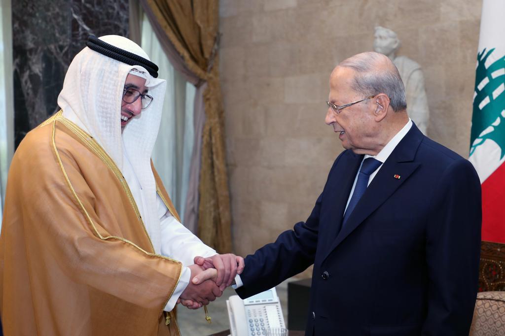 Lebanese Pres. Appreciates Kuwait's Constant Support