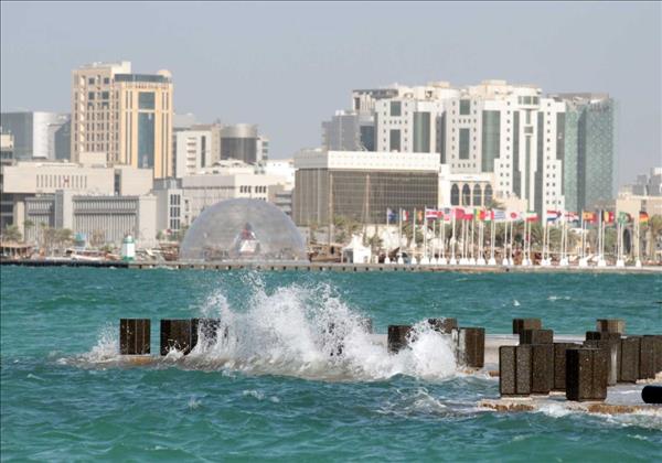 Strong Wind Continue In Qatar    Weather Department Issues Marine Warning