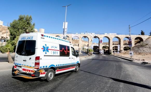 8 إصابات بتصادم 3 مركبات على طريق إربد  عمّان