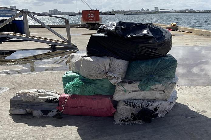 US Coast Guard Offloads $5.2 Million In Seized Cocaine In Puerto Rico