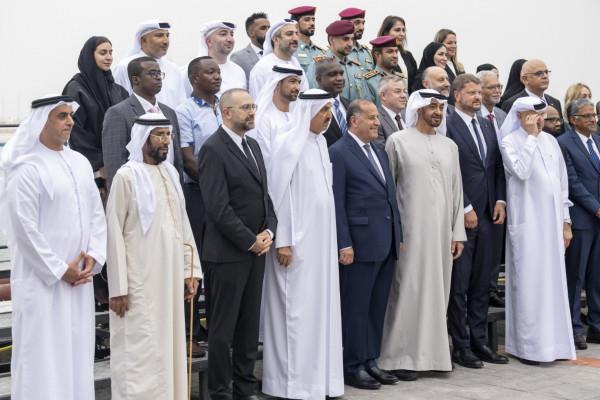 UAE President Receives Winners Of Waterfalls Global Award