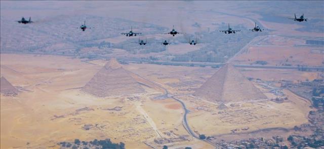 Egypt, US Air Forces In A Joint Drill