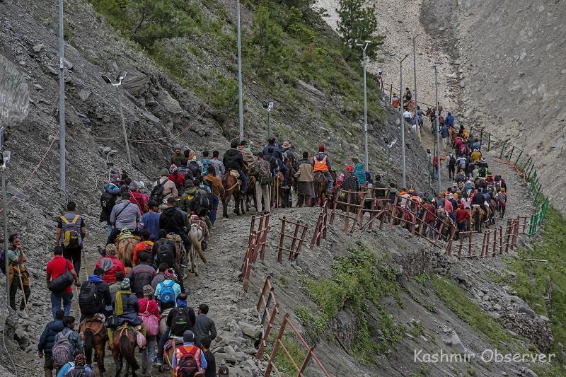 Amarnath Yatra Temporarily Suspended Due To Inclement Weather