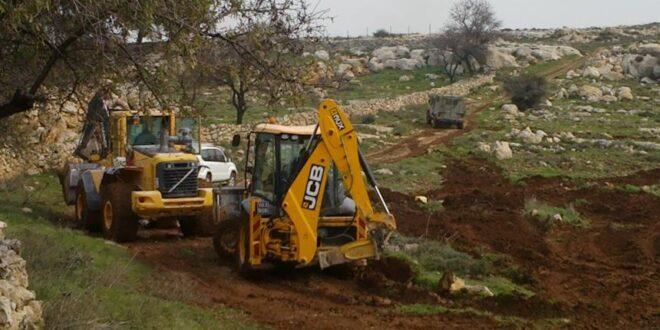 IOF Razed 6 Dunums Of Palestinian Lands In Ni'lin