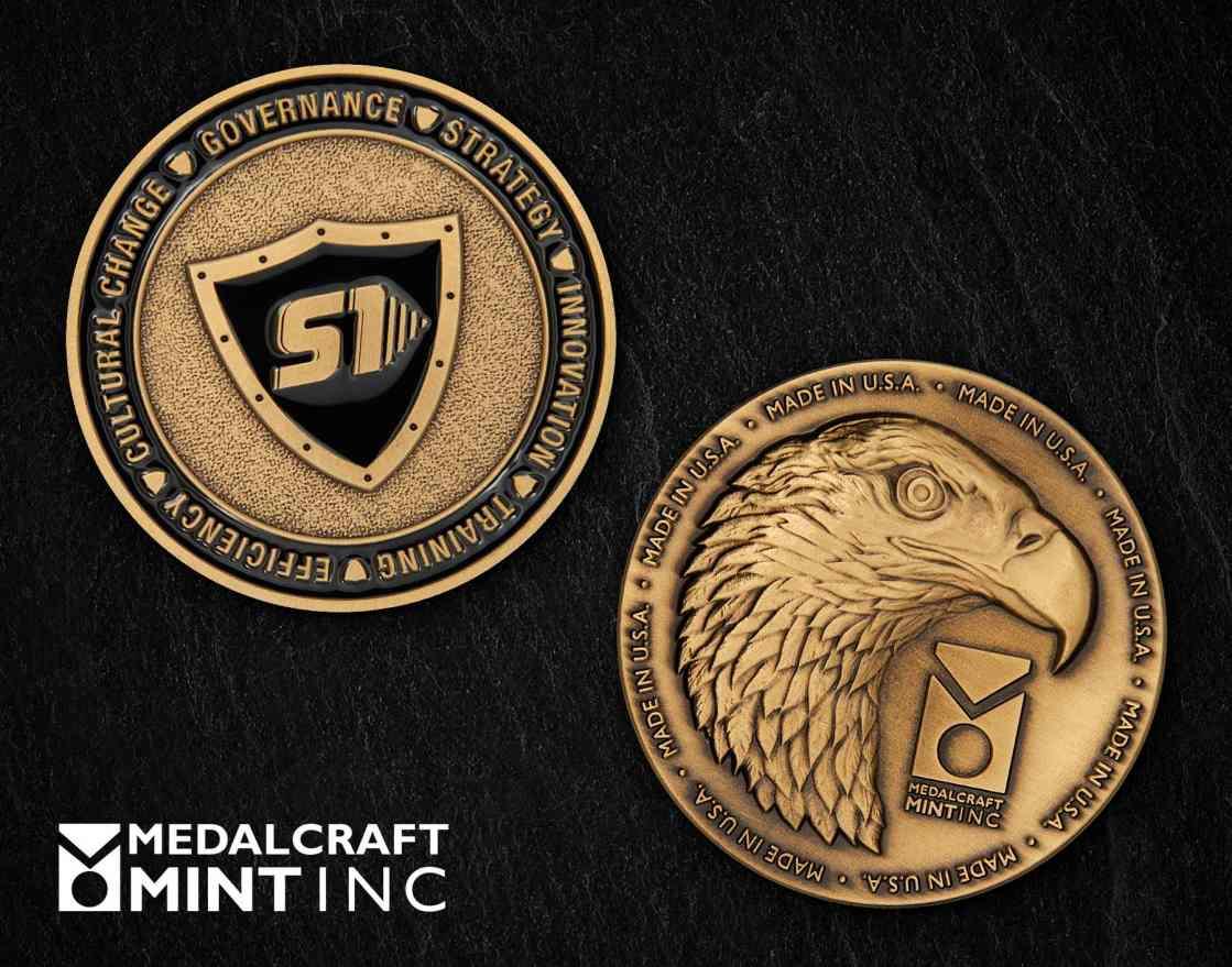 Official Challenge Coins Are Collectible Treasures -- Medalcraft Mint