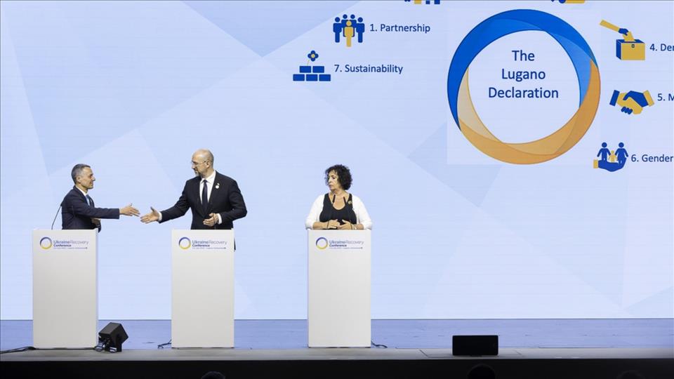Swiss Conference Sets Principles For Ukraine Reconstruction