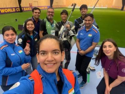  Indian Shooting Team Embarks Upon Changwon World Cup With World Championships In Mind 