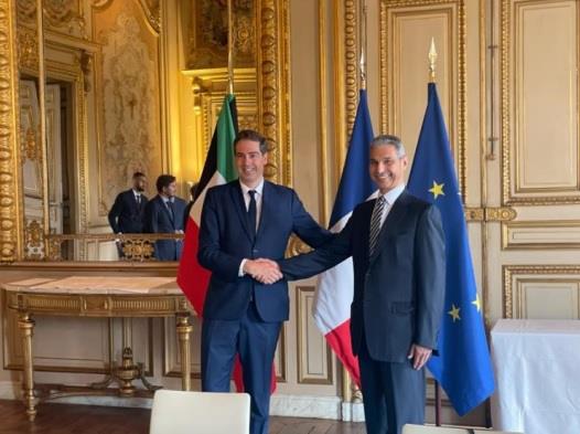 Kuwait Deputy Foreign Minister Meets French Official In Paris