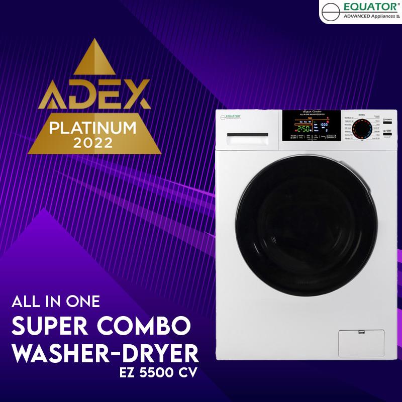 Equator Super Combo Washer-Dryer Awarded Prestigious ADEX Platinum Distinction