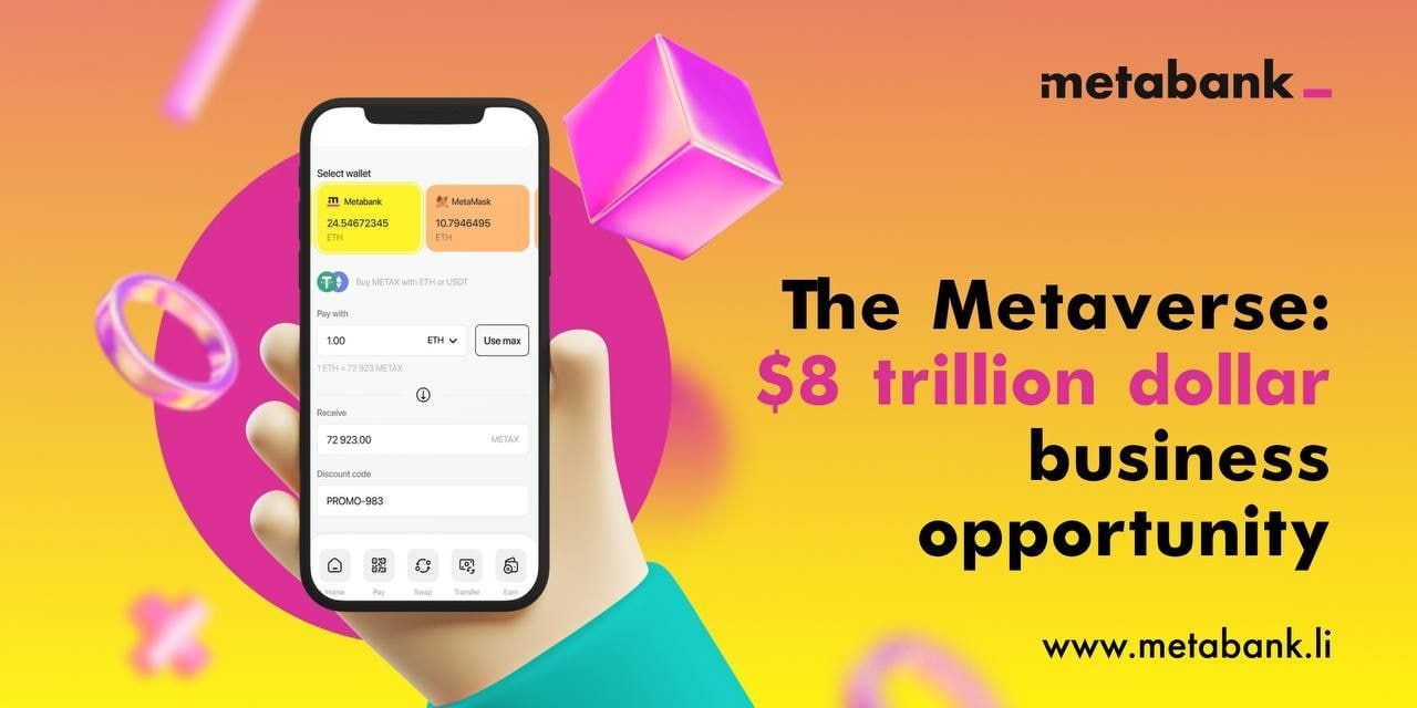 Metabank Website How to still make 3x in a turbulent crypto market: “Metabank will be ...