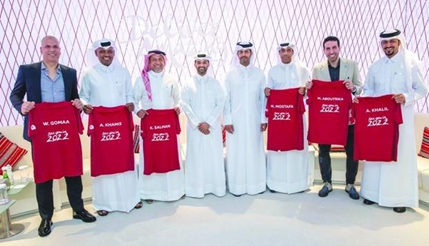 Football Legends Help Promote Qatari Vision