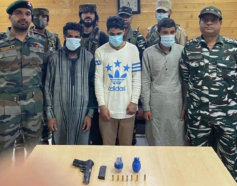 Three Militants Arrested In North Kashmir's Handwara: Police