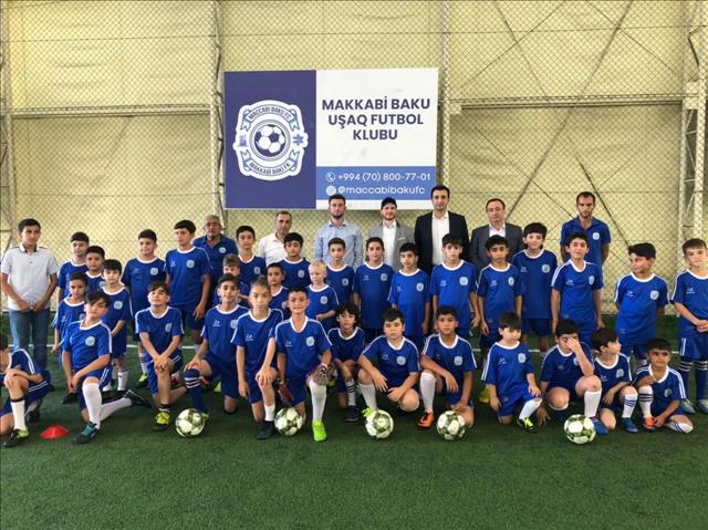 Israeli Ambassador Visits Maccabi Baku Children's Football Club (PHOTO)