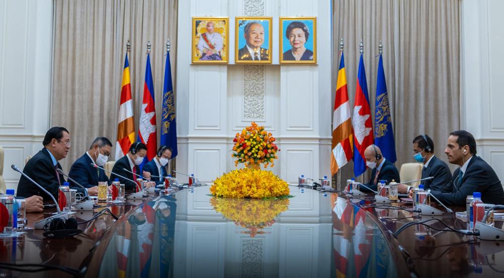 Qatar, Cambodia Review Bilateral Cooperation