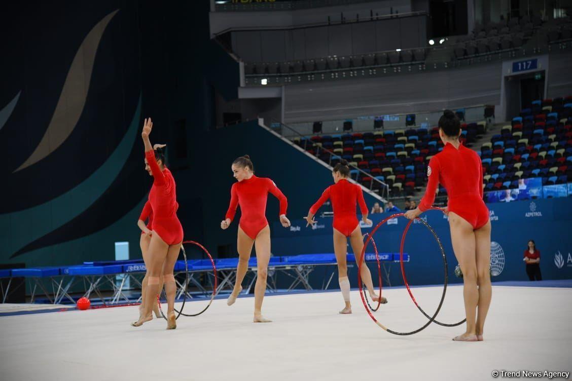 Final Training Of Azerbaijani Gymnasts Before Islamic Solidarity Games Takes Place In Baku