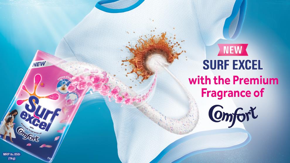 Unilever Launches All New Surf Excel 2-In-1 Laundry Detergent With Added Fragrance Of Comfort